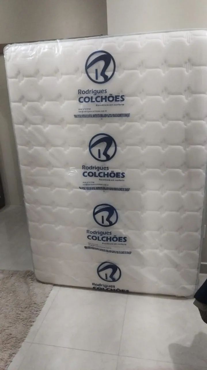 Colchão Lisboa Casal - Novo no Plástico - Foto 2