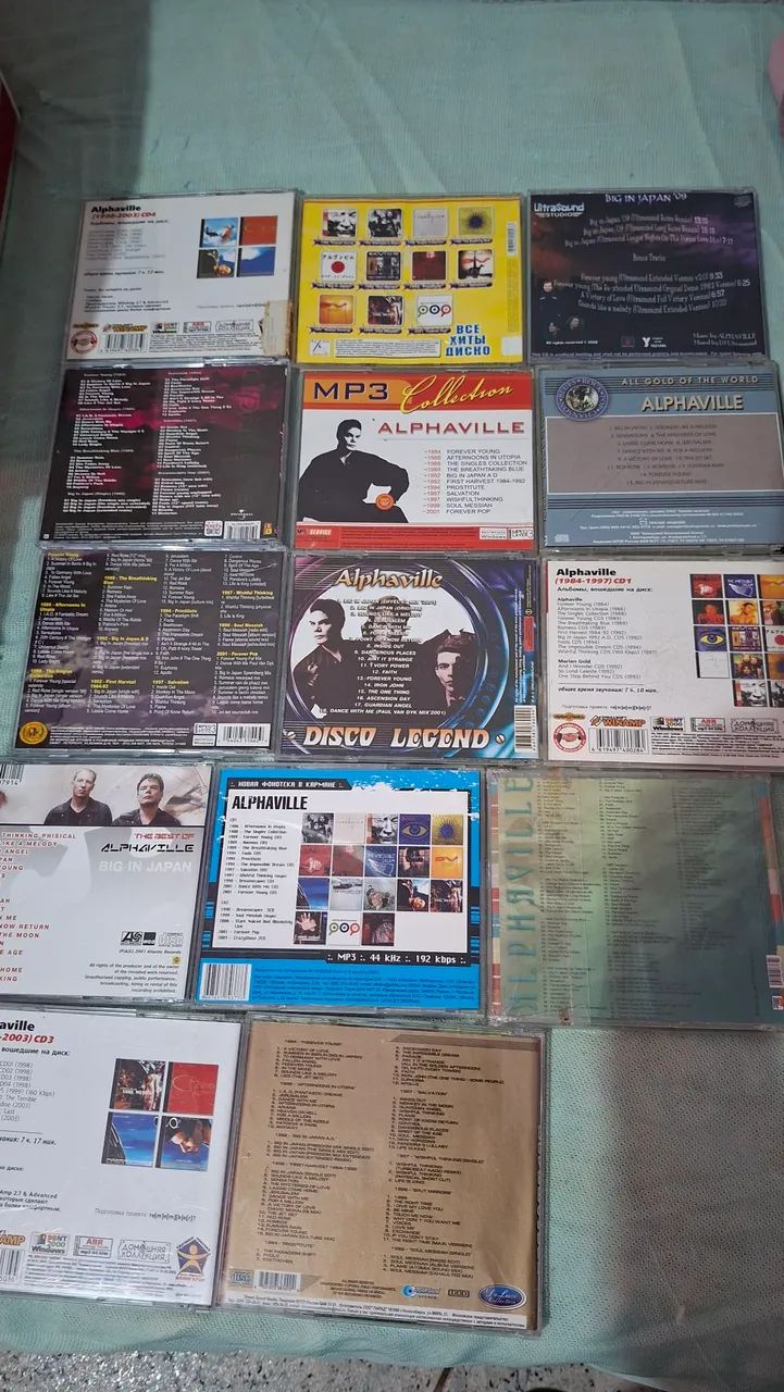 Alphaville -CDs- bootlegs - varios - Foto 2