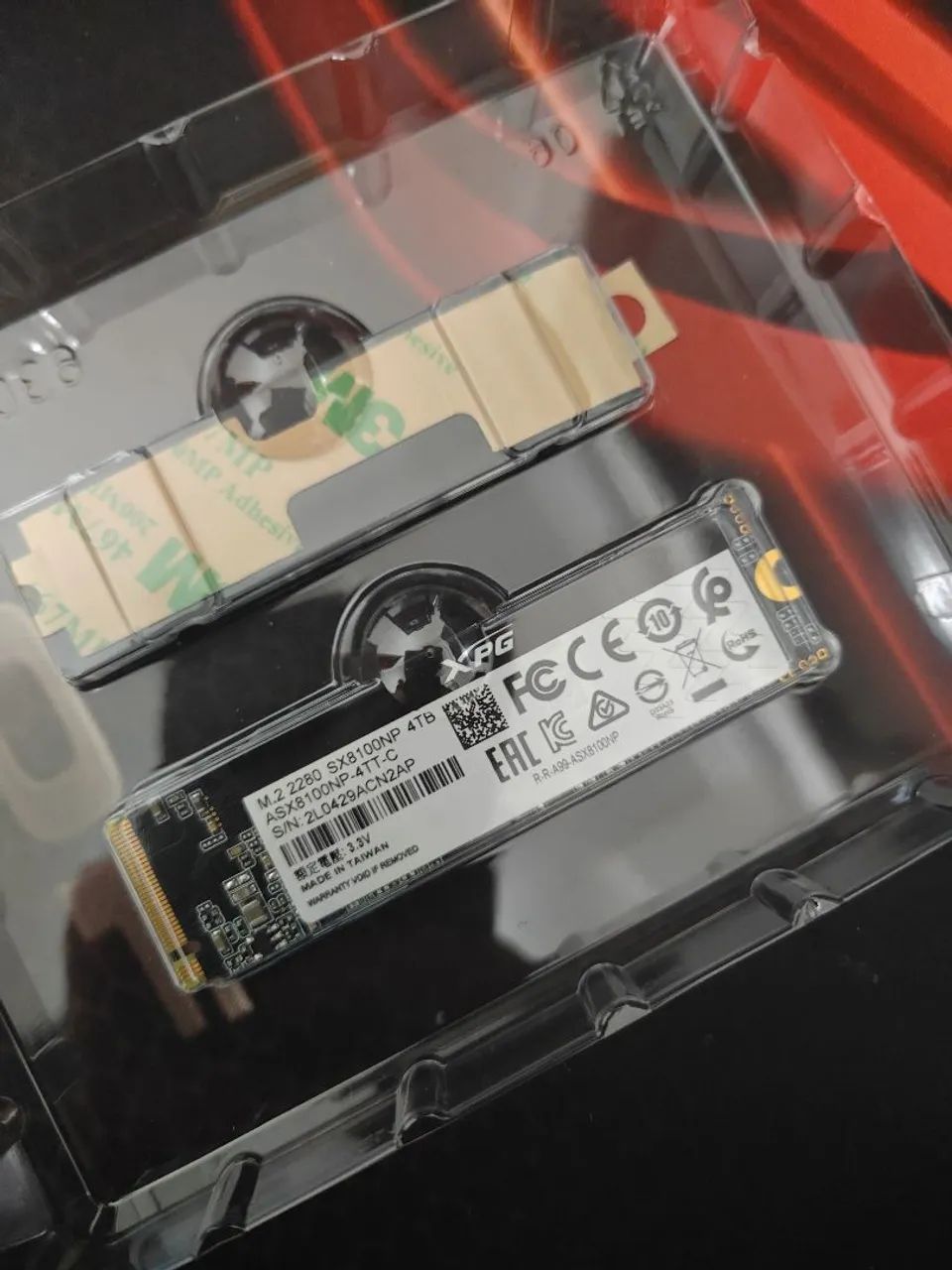 SSD nvme xpg 4tb - Foto 3