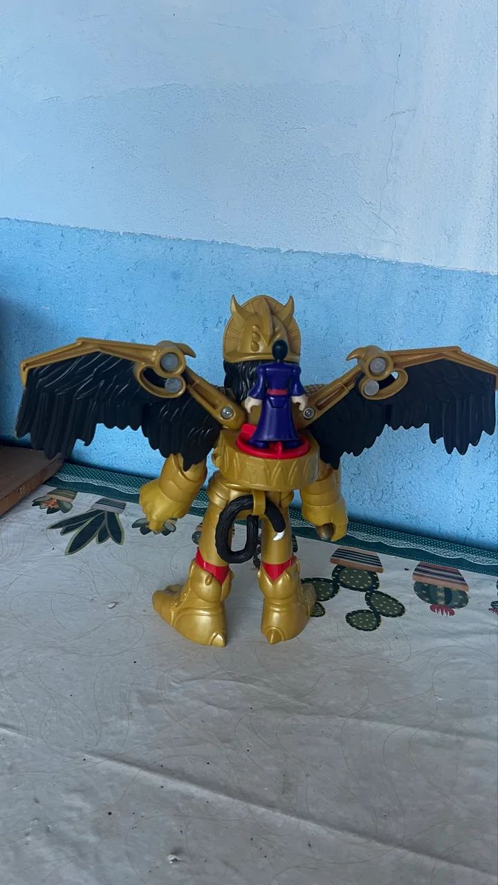 Boneco Grande Goldar - Imaginext  - Foto 2