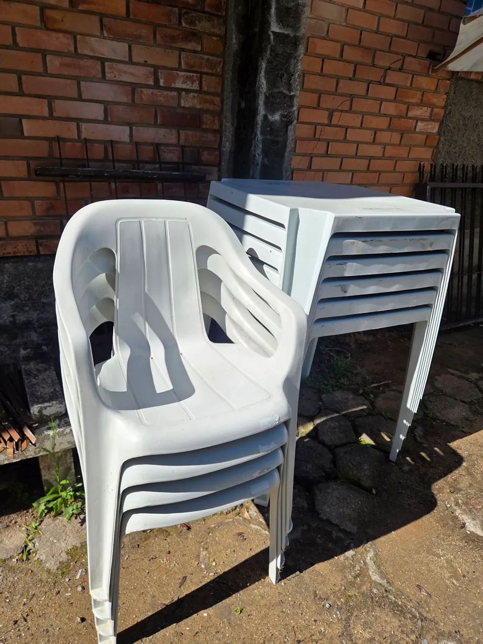 Conjunto pra comércio de praia cadeira e mesa - Foto 2