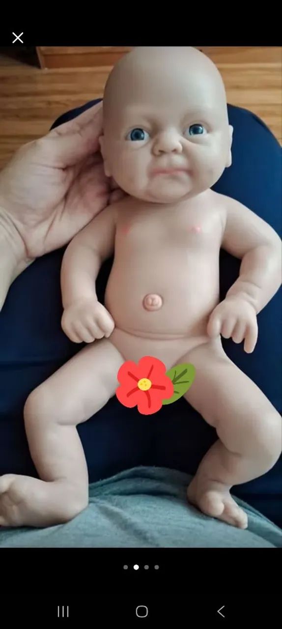 Bebê reborn de silicone  - Foto 2