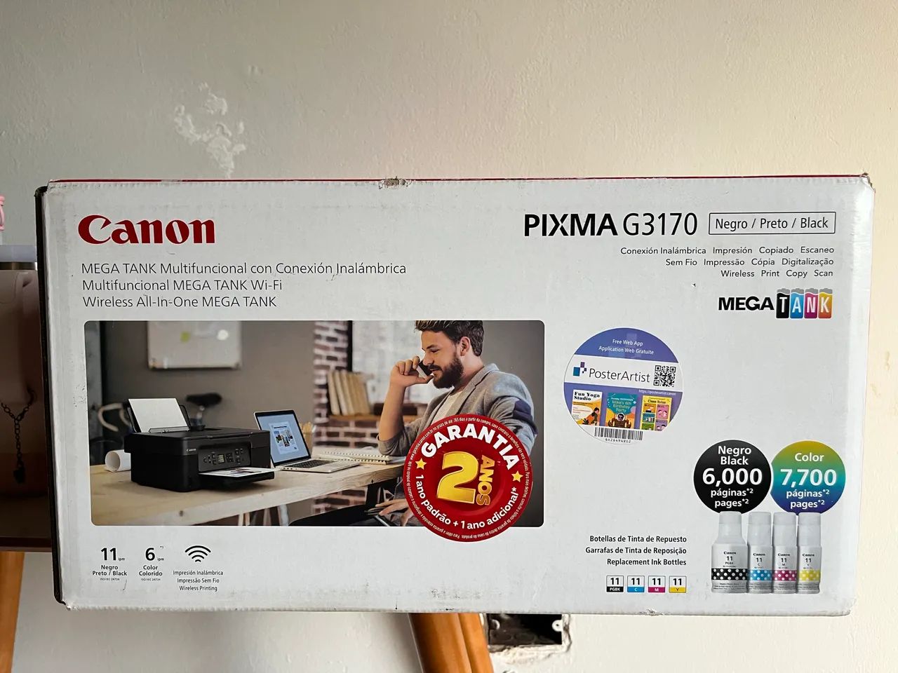 Impressora Canon Mega Tank