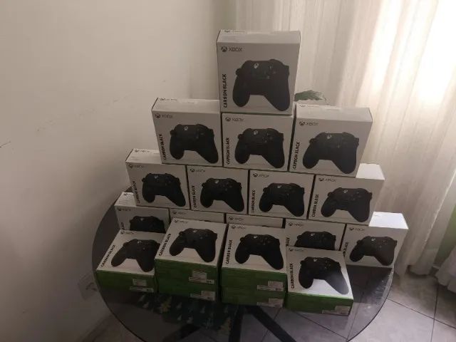 Controle Xbox Series S - Carbon Black - Com Pilha Duracell - Xbox Cloud - LACRADO!