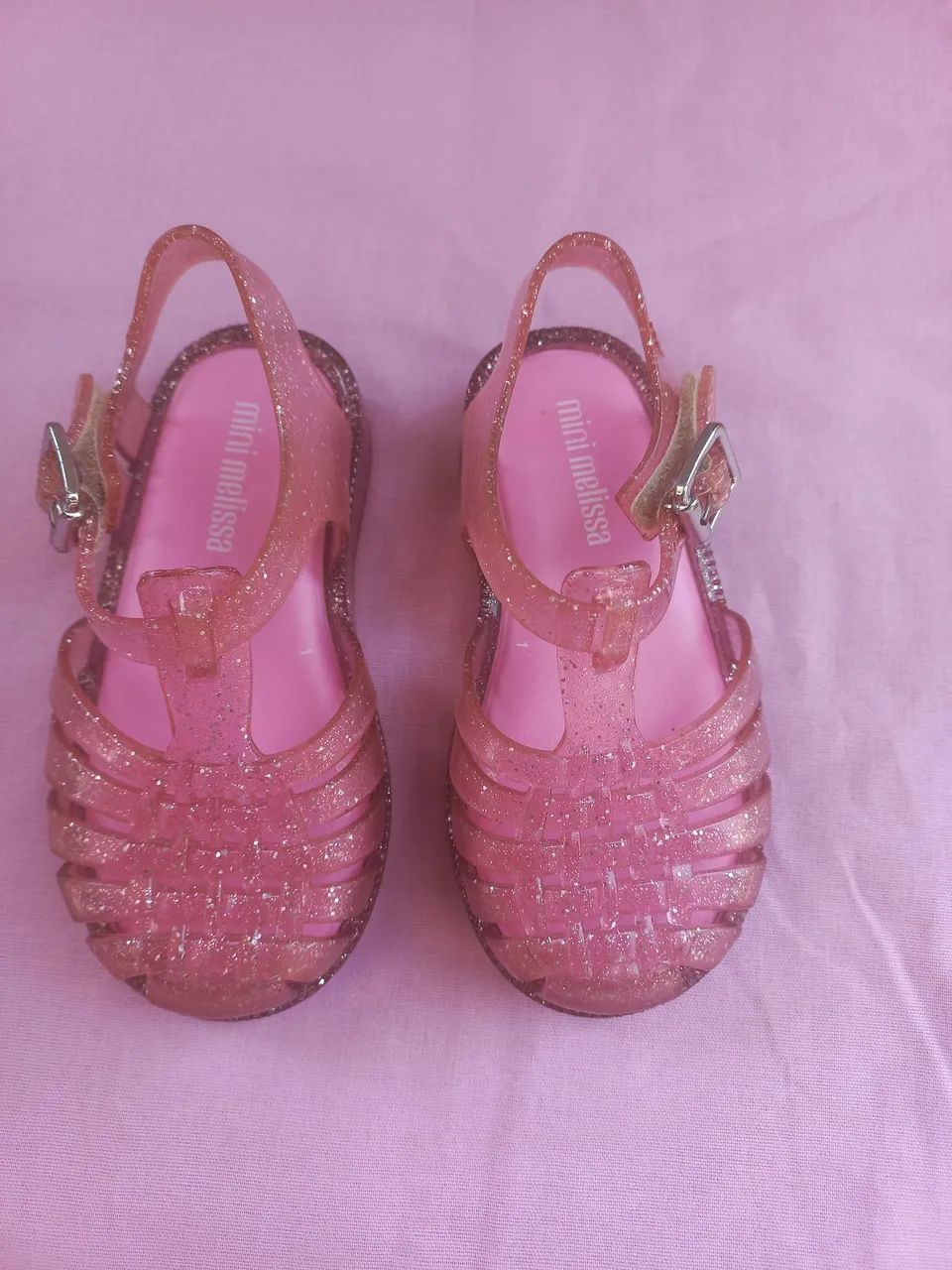 Mine melissa com gliter ,número 20/21