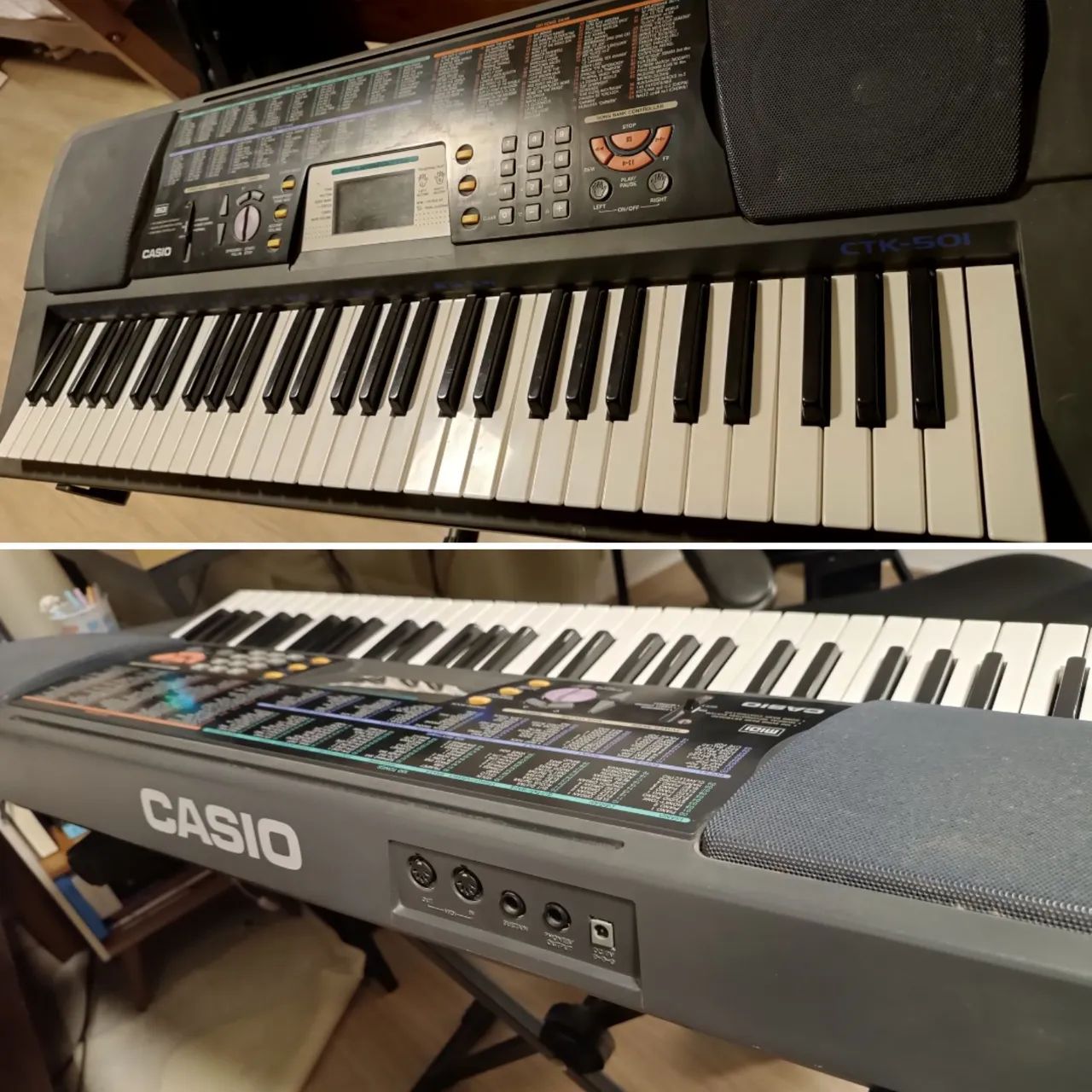 Teclado Casio 5 oitavas com sustain e MIDI  - Foto 3