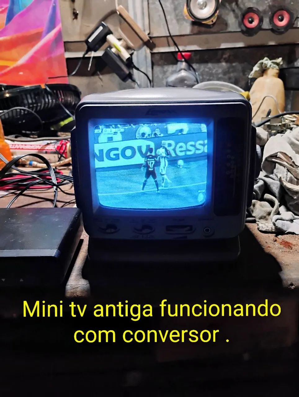 Mini Tv antiga 5 polegadas 