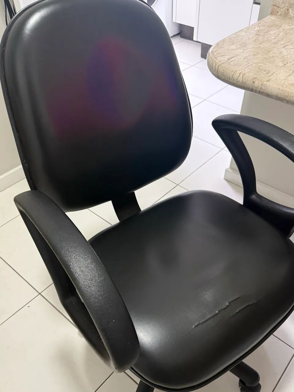 Cadeira Escritório Preta  - Foto 4