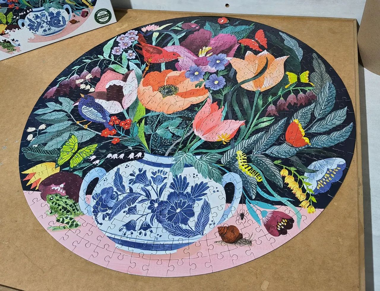 Quebra cabeça puzzle eeBoo, 500 peças, completo - Foto 2