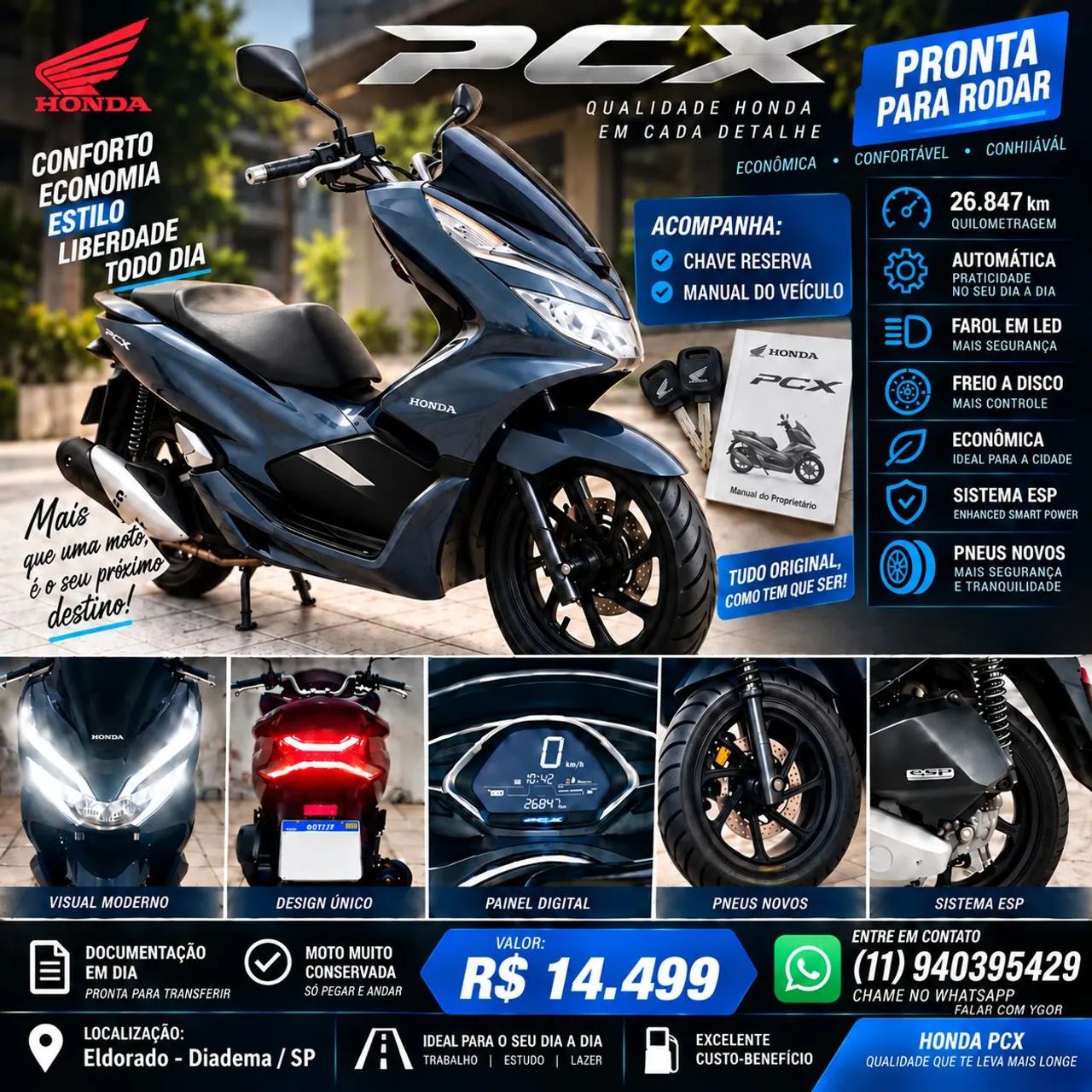 PCX zerada