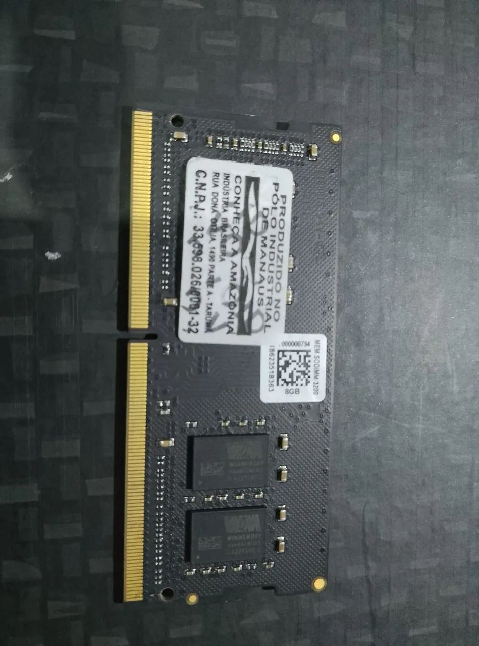 Memória RAM NOTEBOOK 8GB - Foto 2