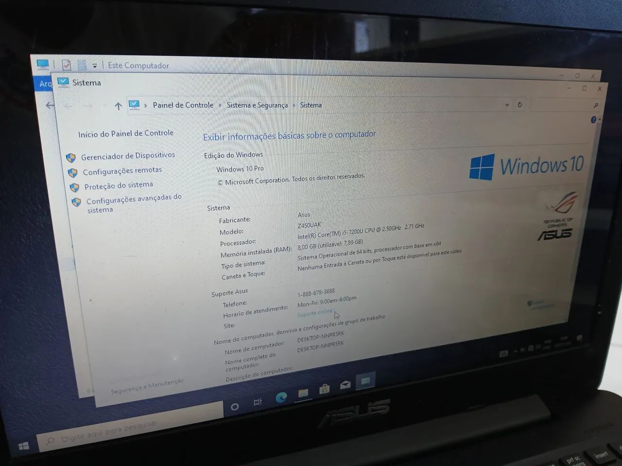 Notebook Asus core i5, 8Gb, Ssd  - Foto 3
