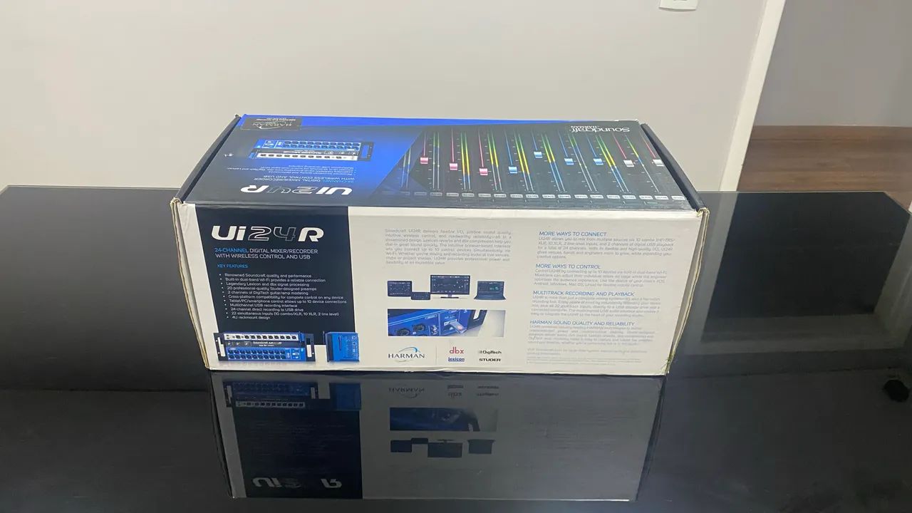 mesa de som ui24r soundcraft