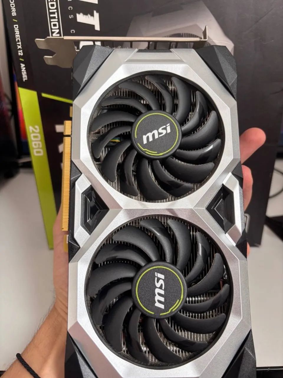 Placa de Vídeo RTX 2060 6gb MSI