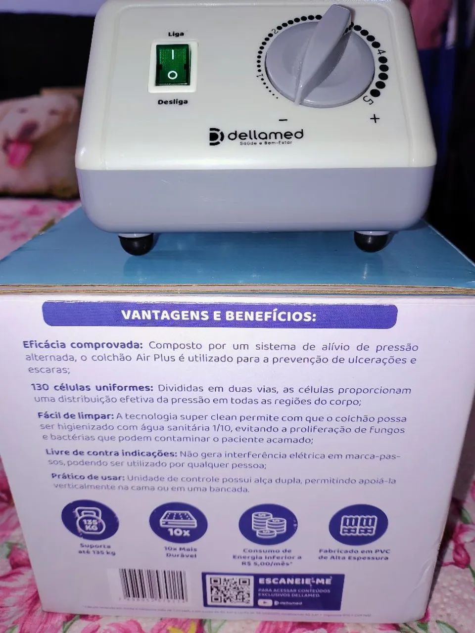 Colchão Pneumático Dellamed Air Plus  - Foto 4