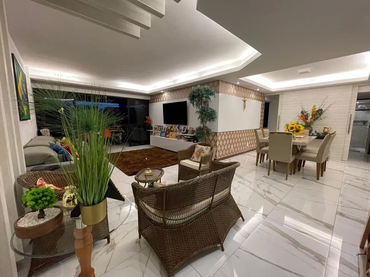 Alugo Excelente Apto de 4 quartos sendo 3 suítes com 190.m² na Ponta Verde - Foto 5