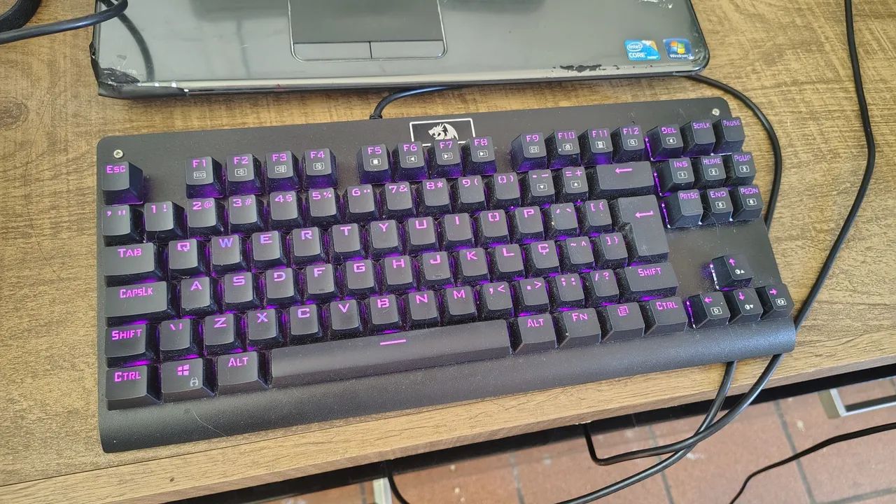 Vendo teclado mecânico Redragon - Foto 3