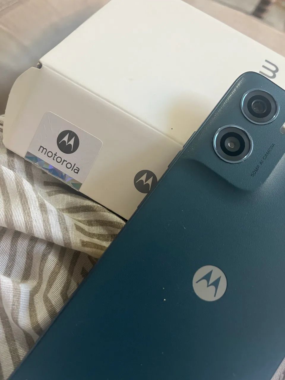 Vens vendo Motorola novo da caixa com garantia - Foto 3