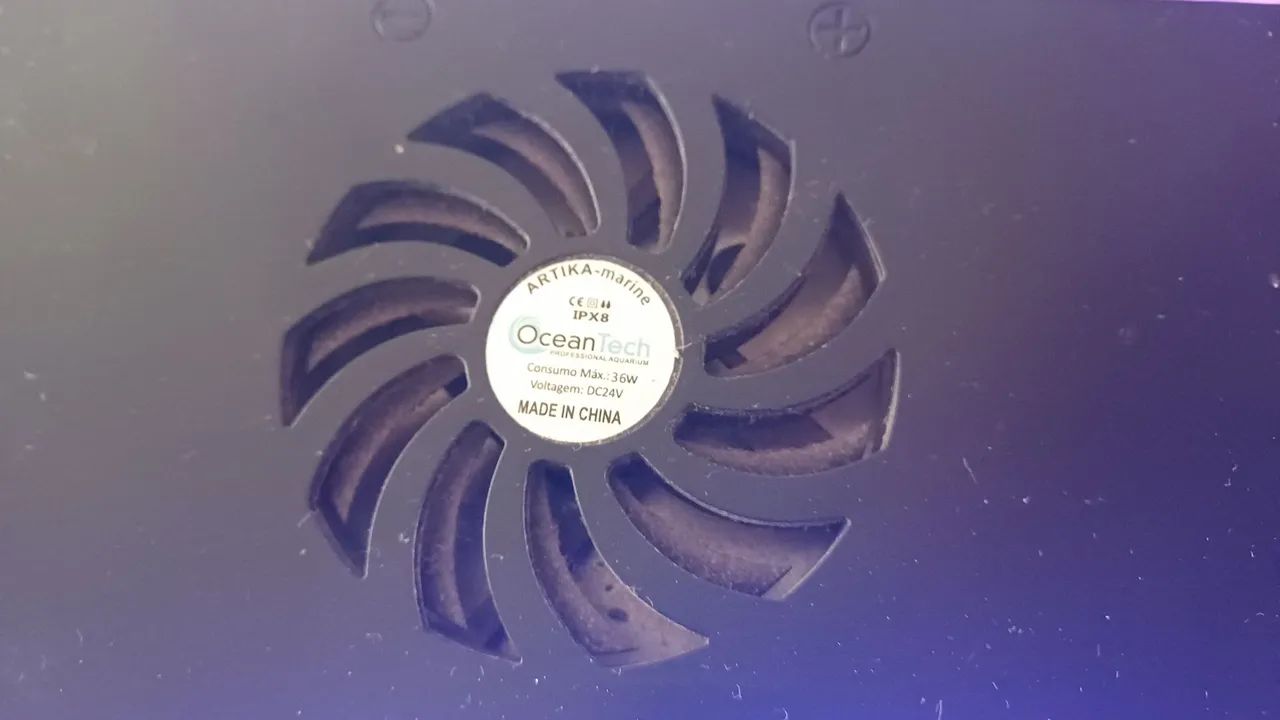 Aquario marinho com sump e luminária  - Foto 2