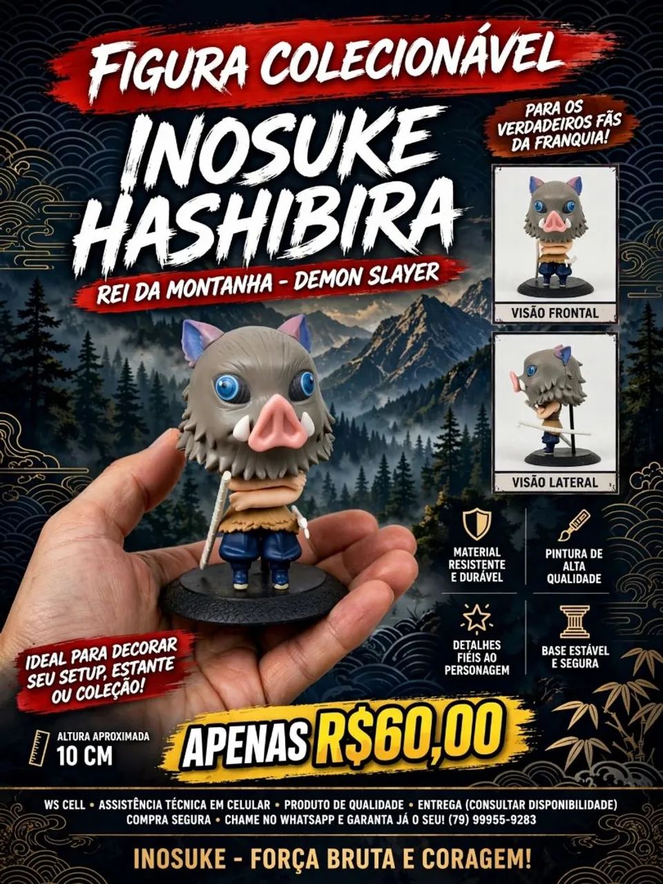 Figuras colecionáveis 