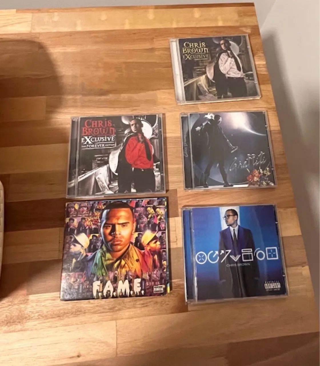 CDs Chris Brown - Originais Coleção