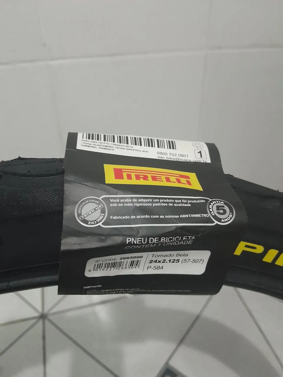 Pneu aro 24x2.125 - Foto 4