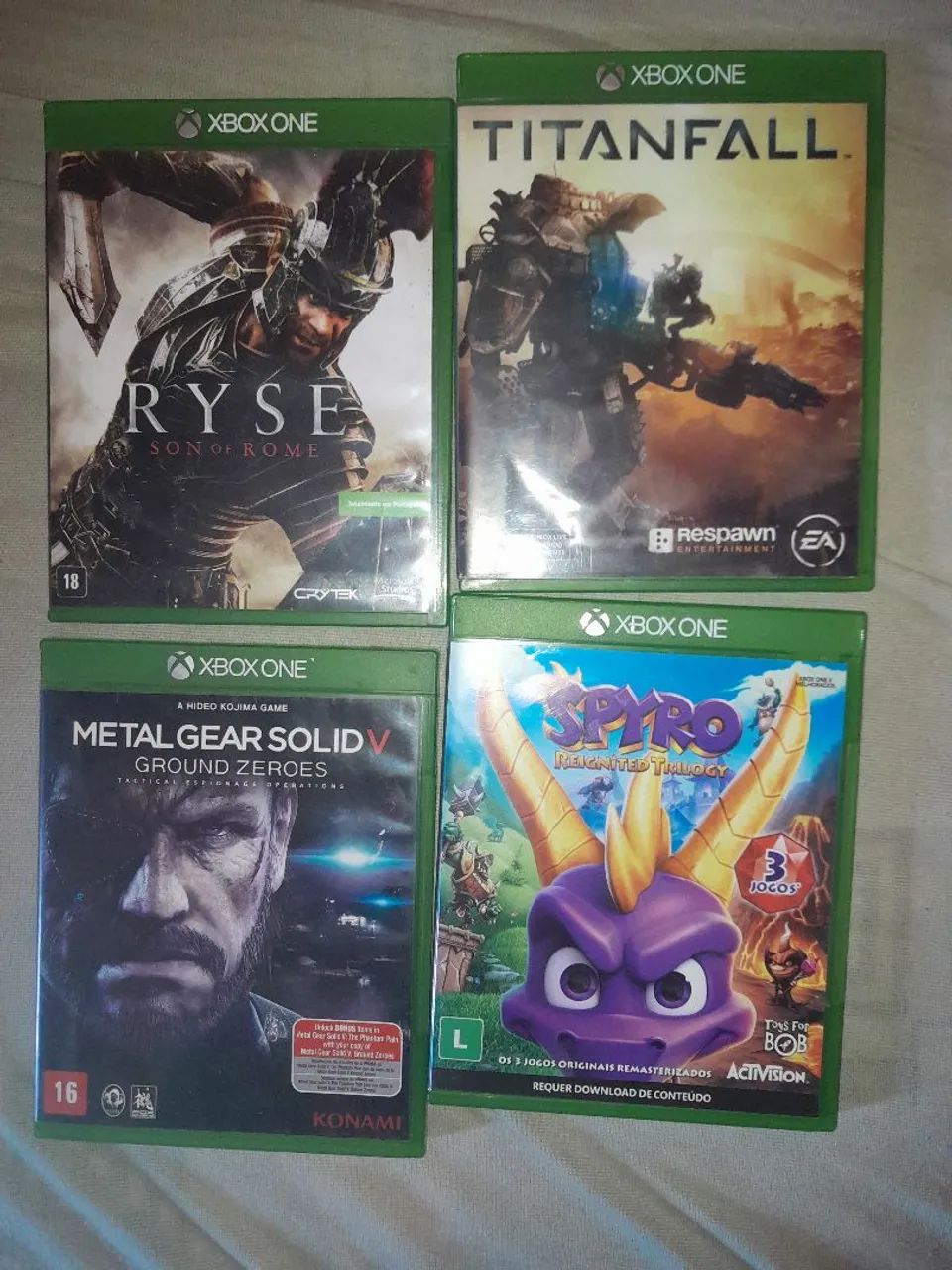 Kit 4 jogos Xbox One - Foto 4