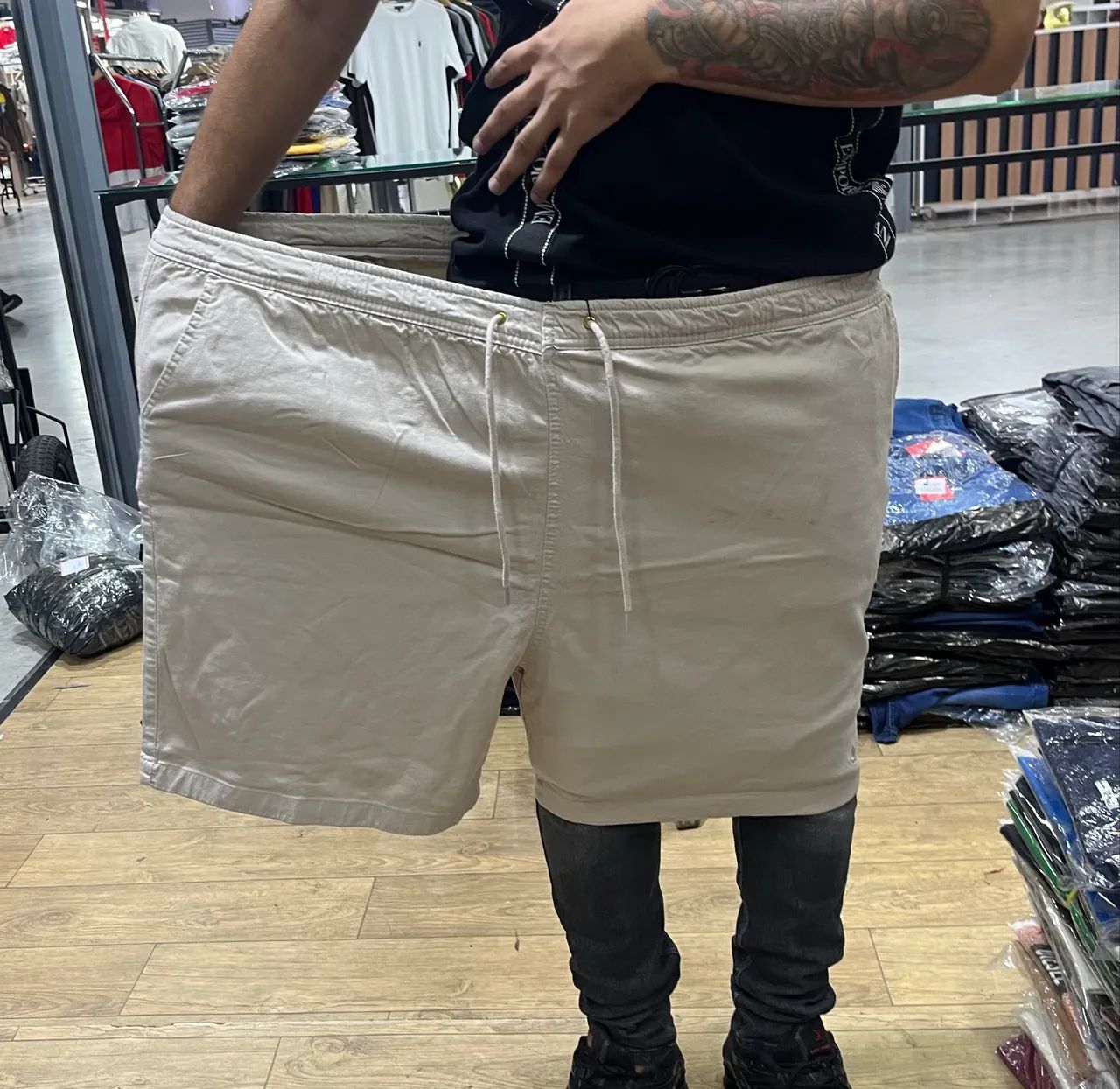 BERMUDA SARJA PLUS SIZE G1 ao G3