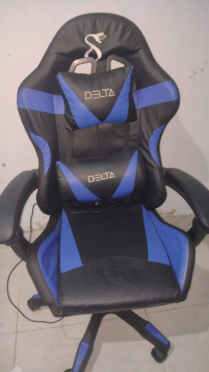 cadeira gamer seminiova 