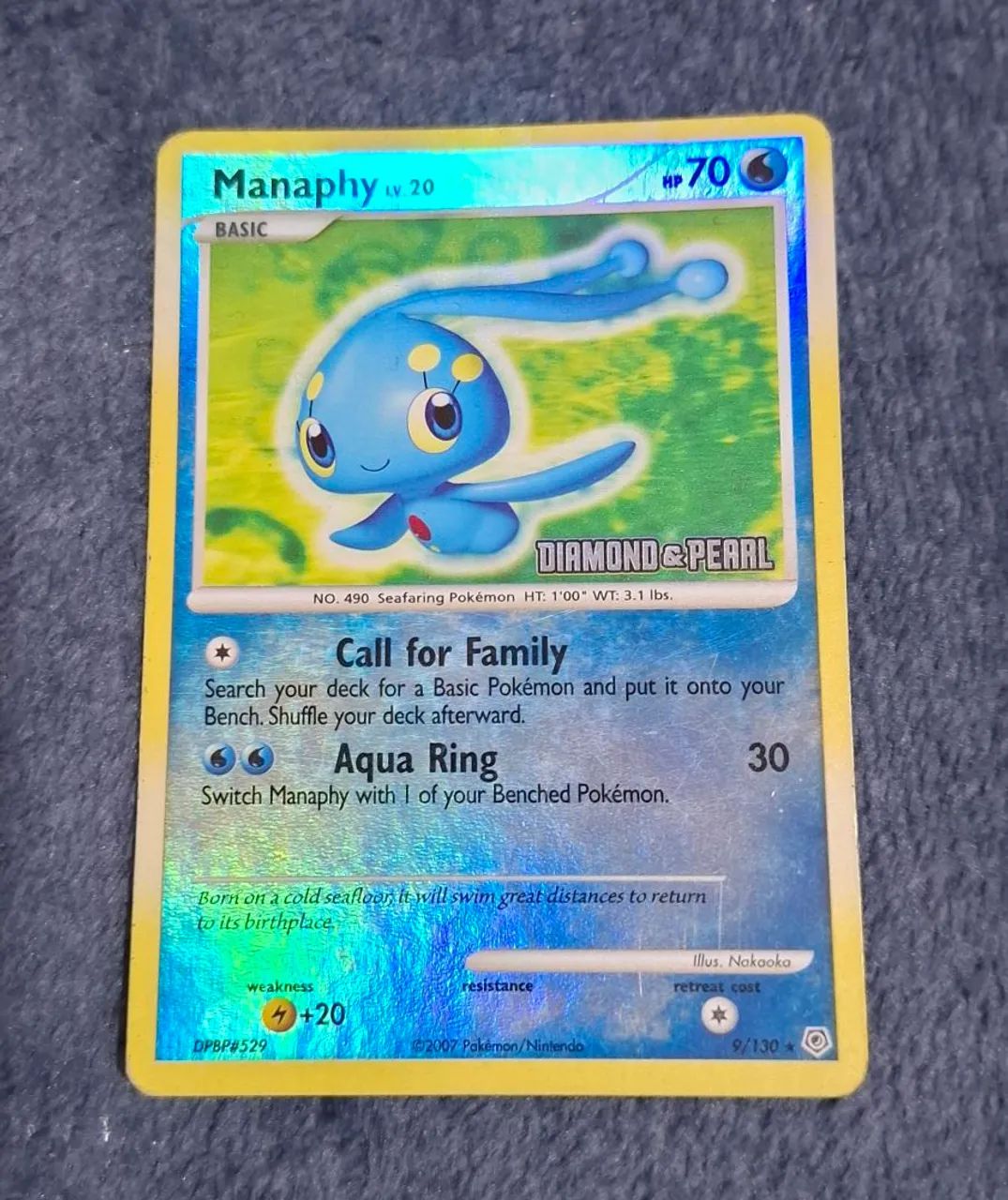 Carta Pokémon - Manaphy