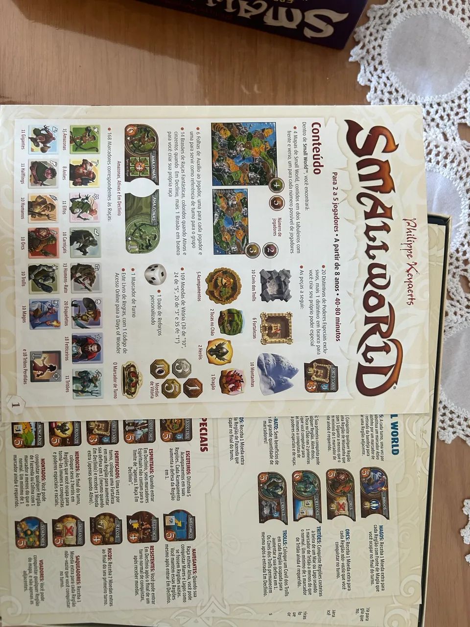 ? Small World - Jogo de Tabuleiro | Galápagos | Completo | Excelente Estado - Foto 2