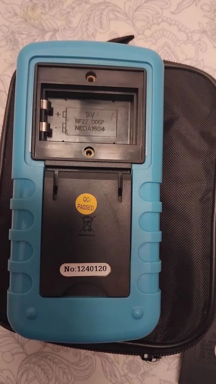 Multimetro 5 em 1 EM 5510, praticamente novo, usado em Saúde ocupacional e indústria  - Foto 4