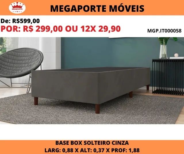 BASE BOX SOLTEIRO  - Foto 2