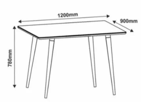 Mesa sala jantar c/4 cadeiras  - Foto 4