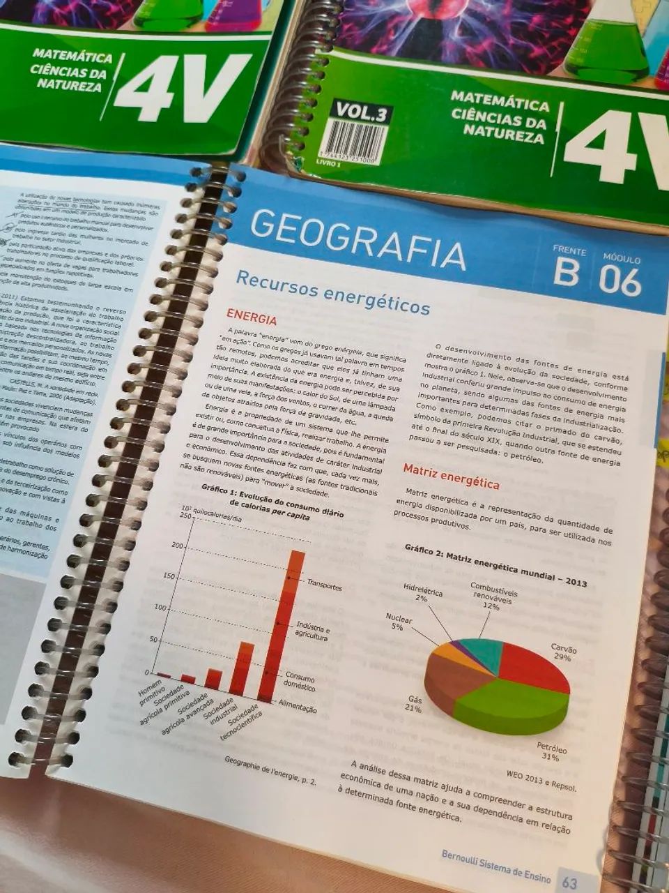 Doação Apostilas Bernoulli pré-vestibular  - Foto 2