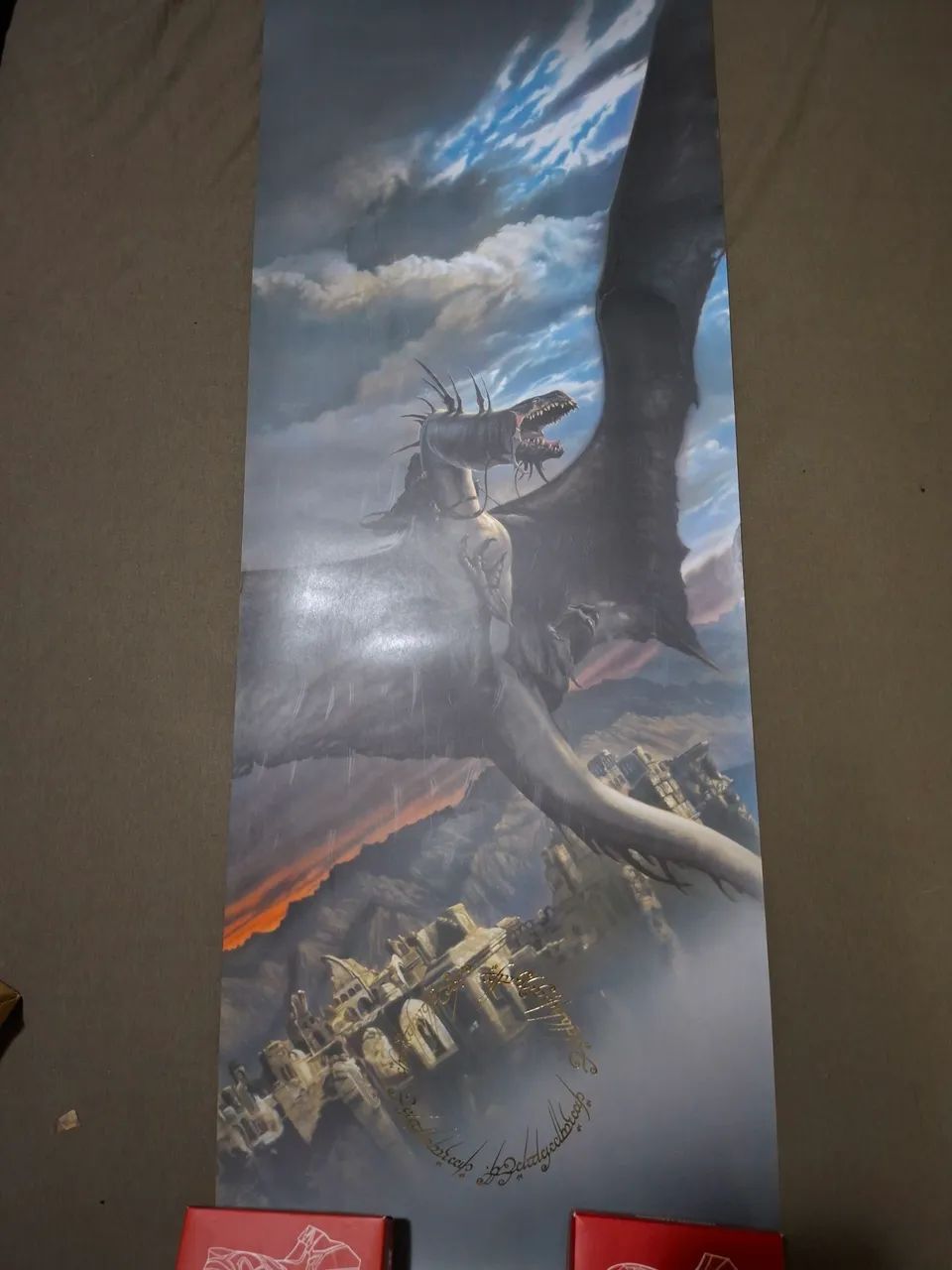 Posteres do filme "O Senhos dos Anéis" - Foto 5