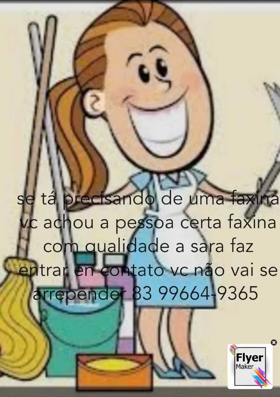 Faxina com qualidade 