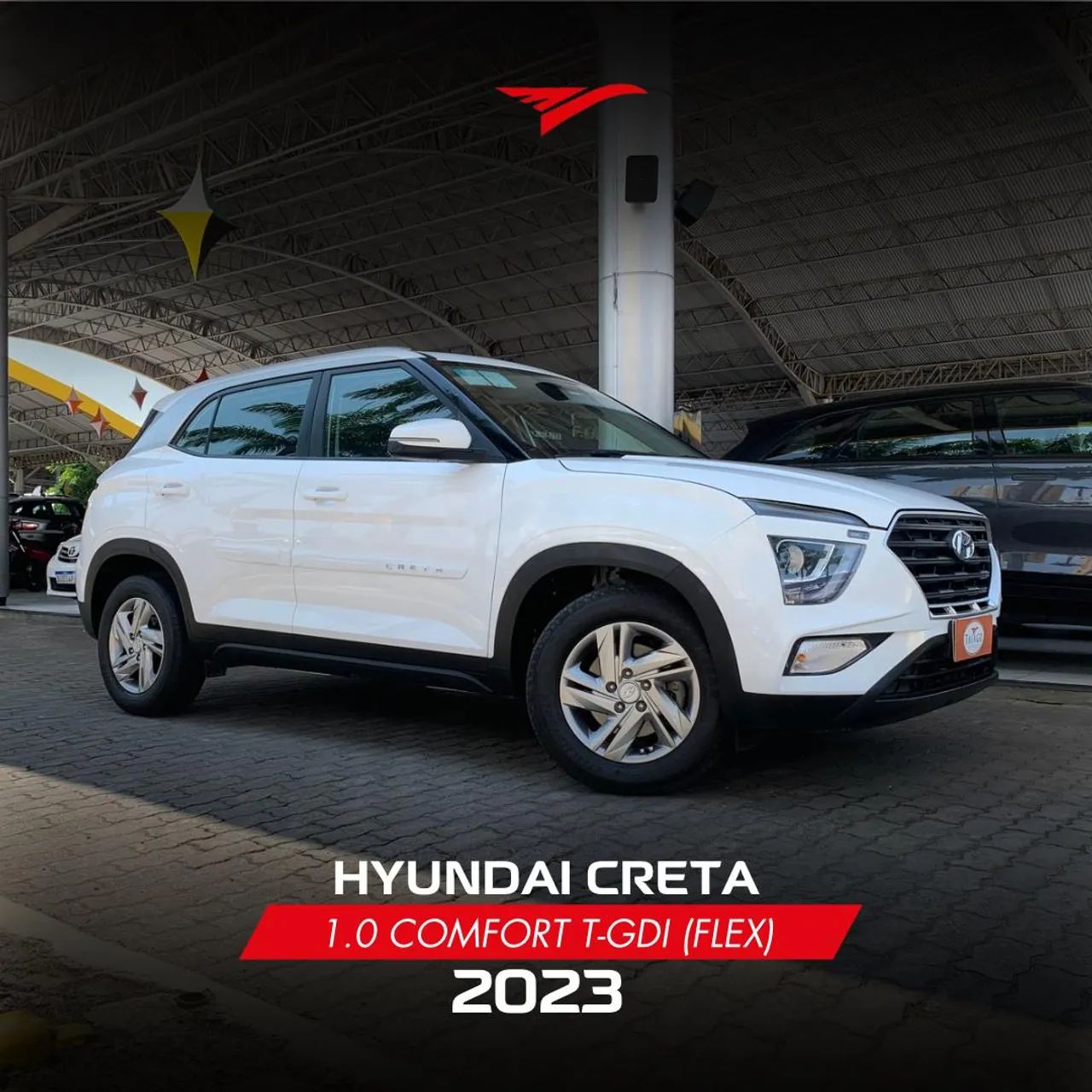 Hyundai Creta Creta Comfort 1.0 TB 12V Flex Aut. 2023