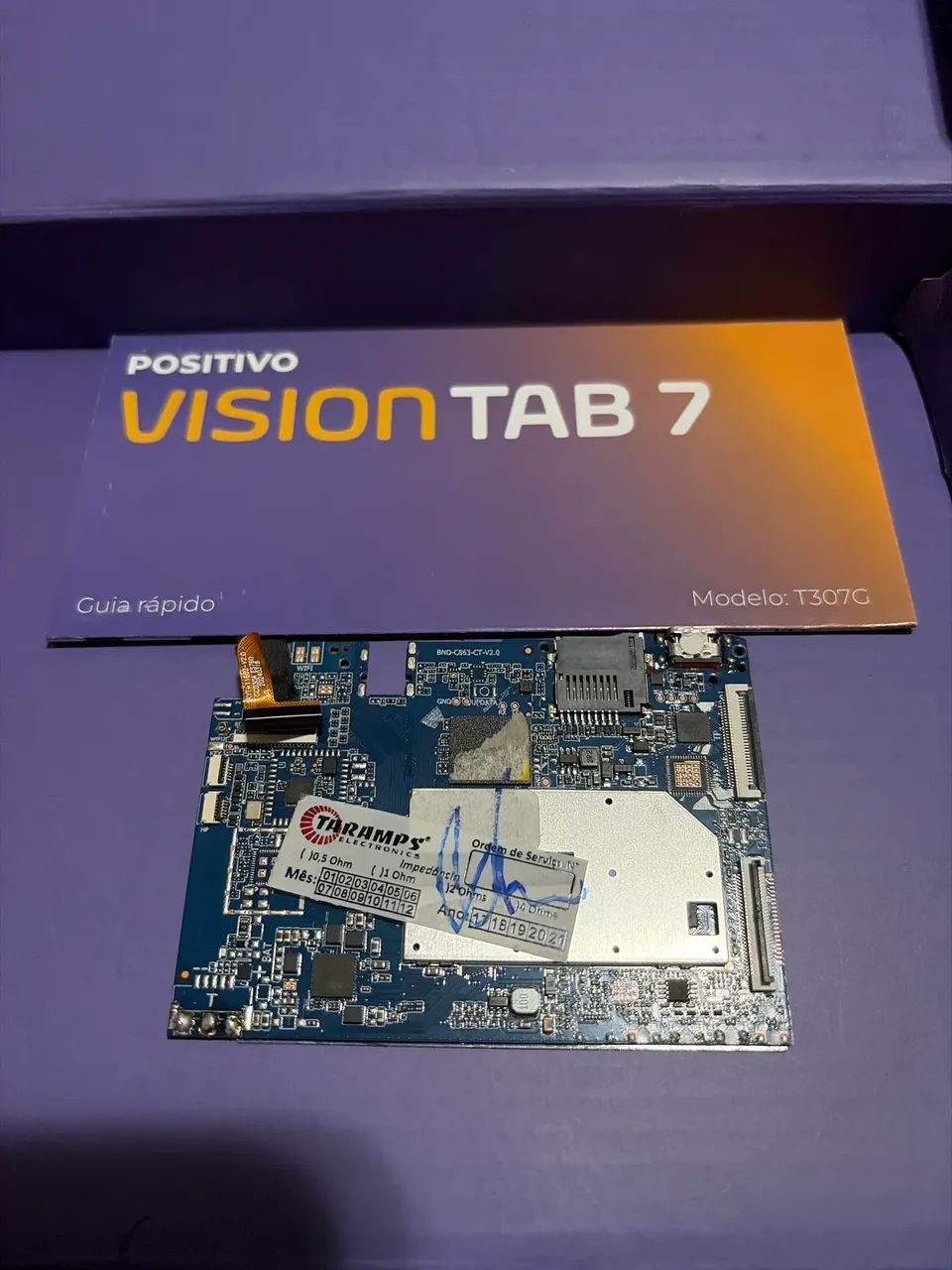Placa Positivo Vision Tab 7 64 gigas 