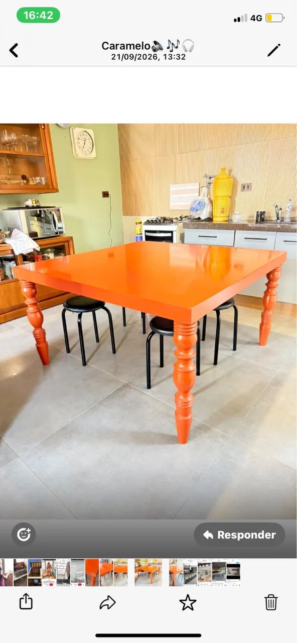 Mesa de jantar 6 ou 8 lugares  - Foto 3