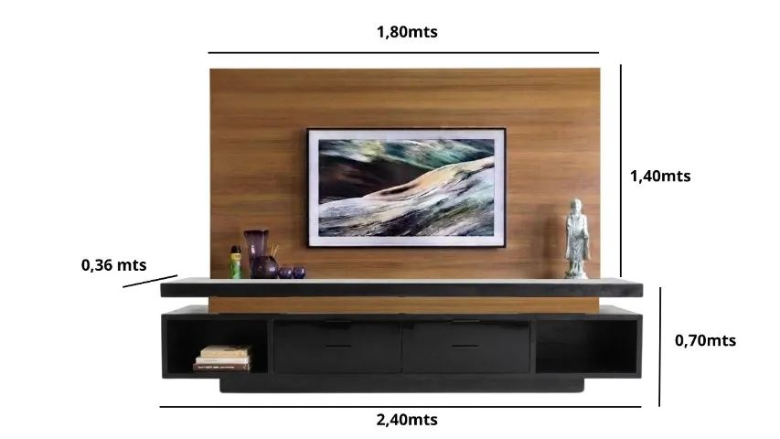 Rack com Painel grande