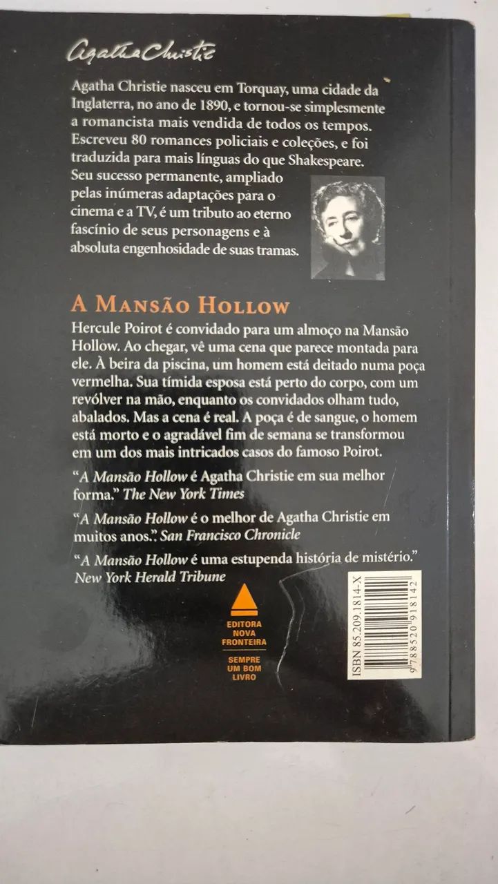 Livros - Agatha  Christie - Valor unitário- R$15,00 - Foto 5