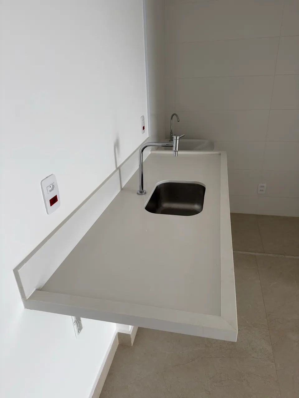 Bancada de quartzo branco  - Foto 3