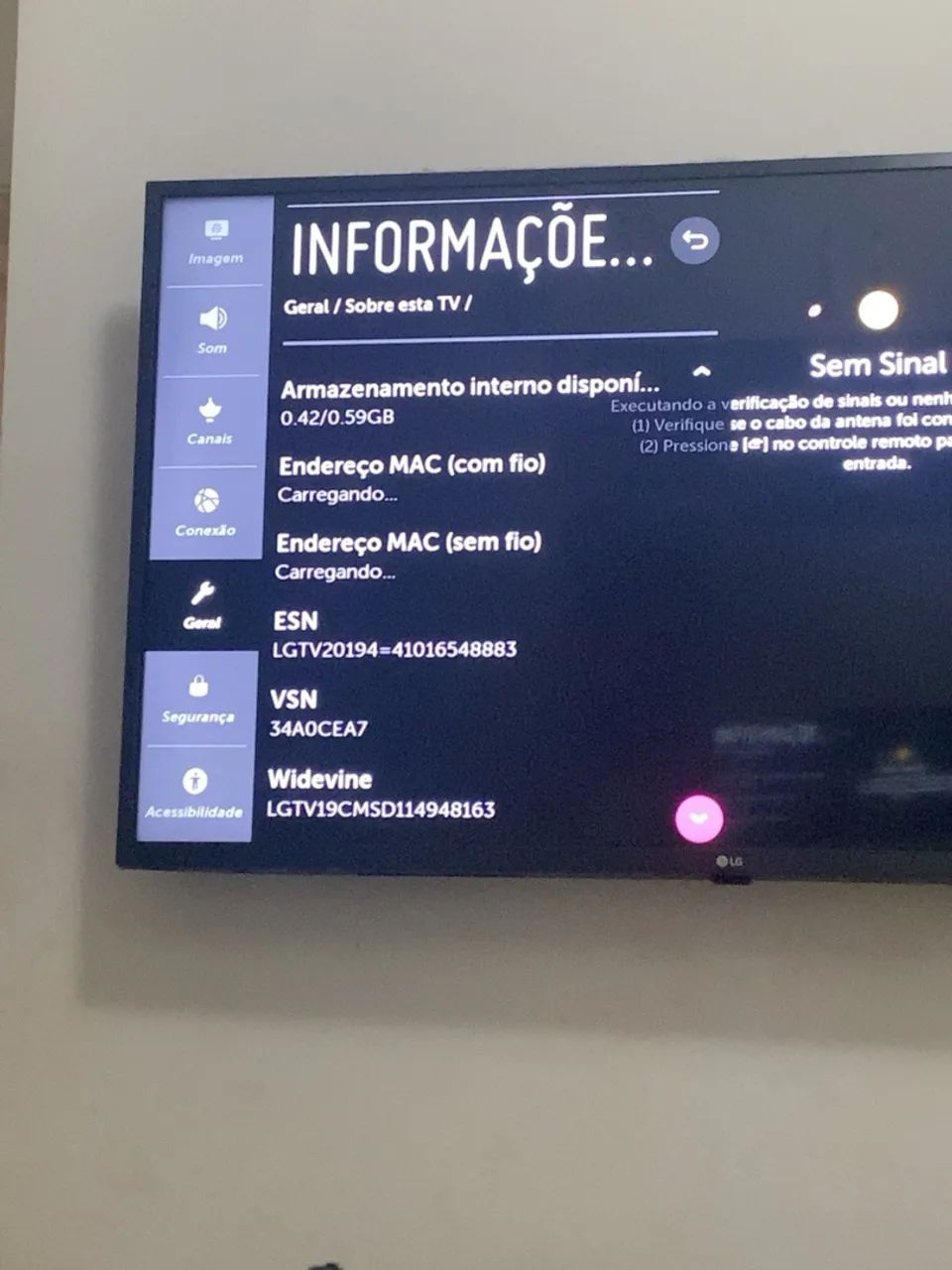 Televisão 43 polegadas: Smart TV LG 43? Full HD | Wi-Fi | webOS - Foto 2