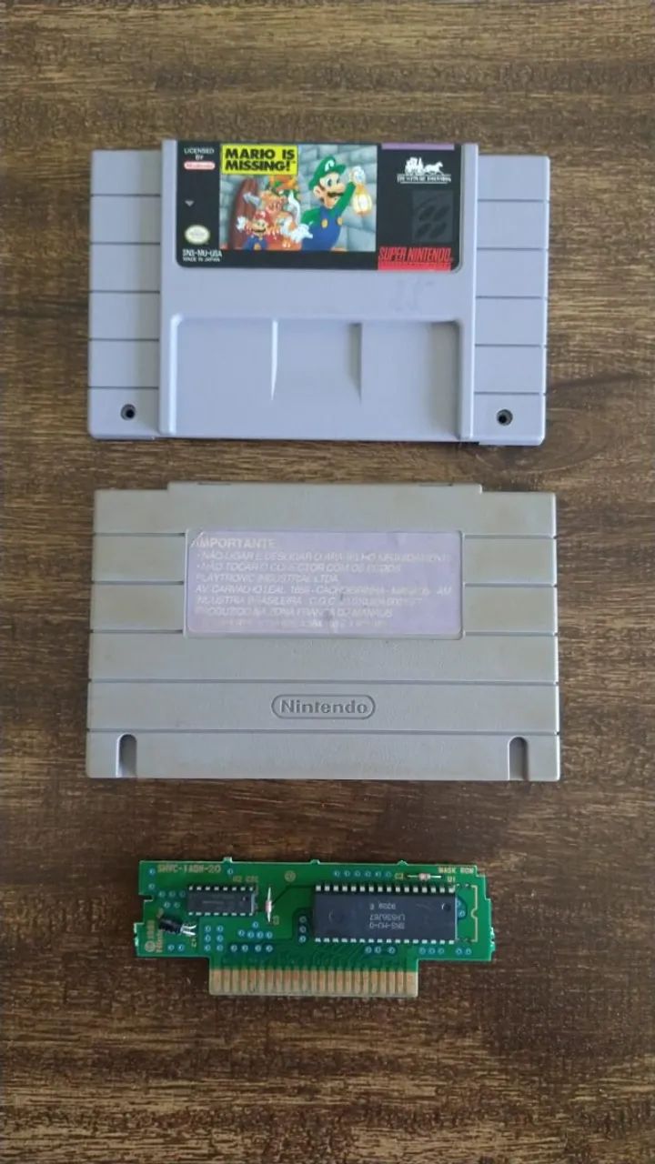 Jogo Mario Is Missing Original Para Super Nintendo - SNES - Foto 2
