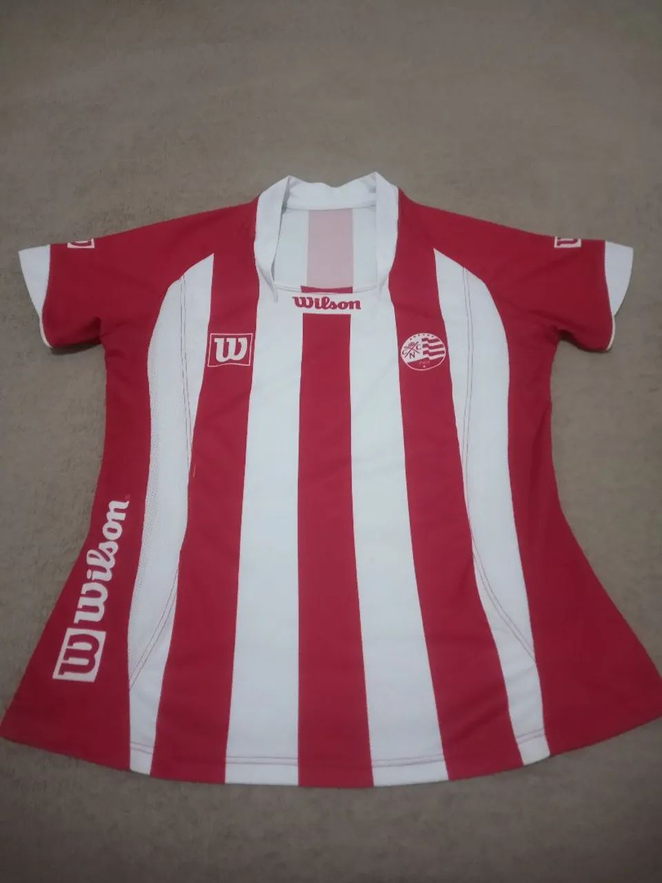 Camisa do náutico P feminina Wilson 2008