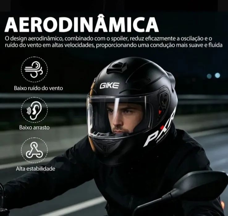 Capacete Gike Pxr - Foto 3