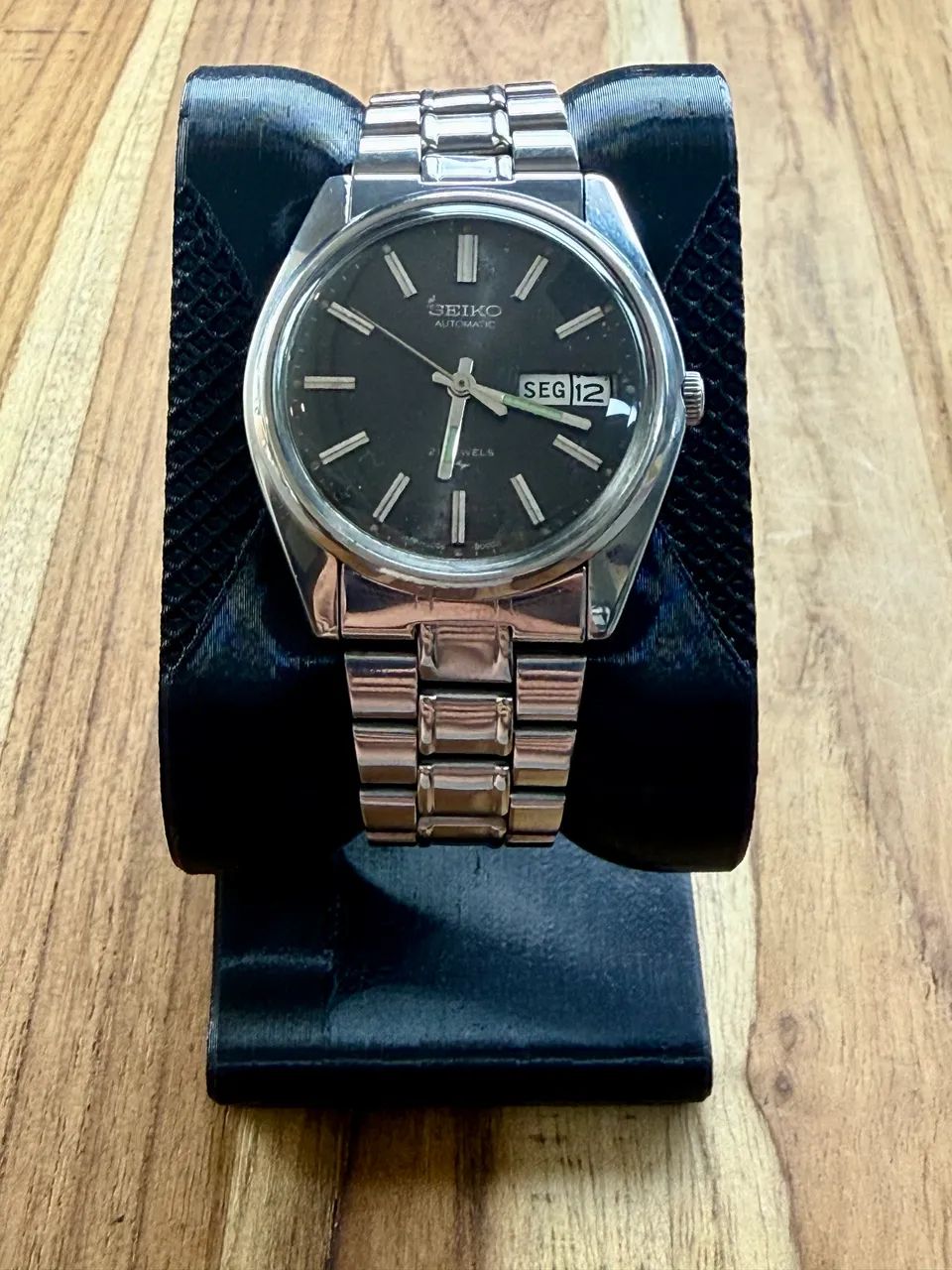 Relógio Seiko Automatic Black dial 6309-8020 - 1977