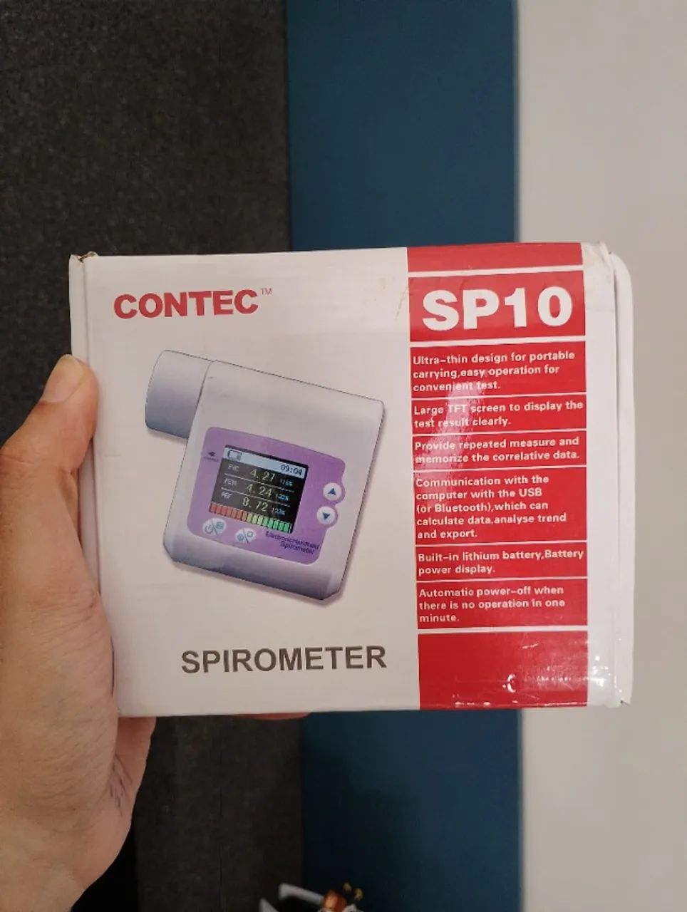 Espirometro portátil Contec SP10W - Foto 2