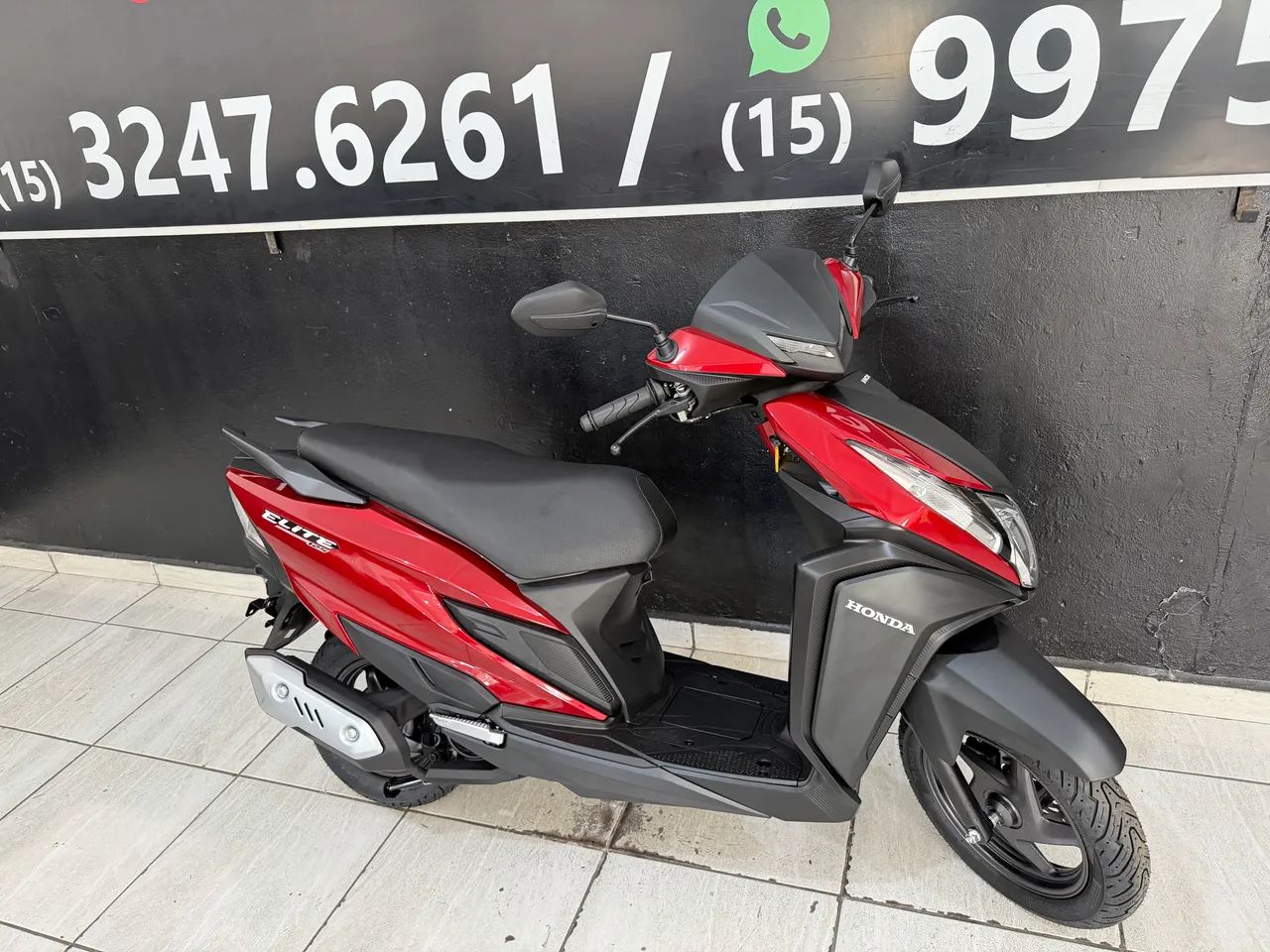 Honda Elite 125c 0km 2027 já documentada apronta entrega  - Foto 5